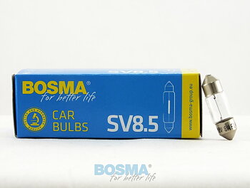 Coil lamp Bosma SV8,5 12V 8W 30mm