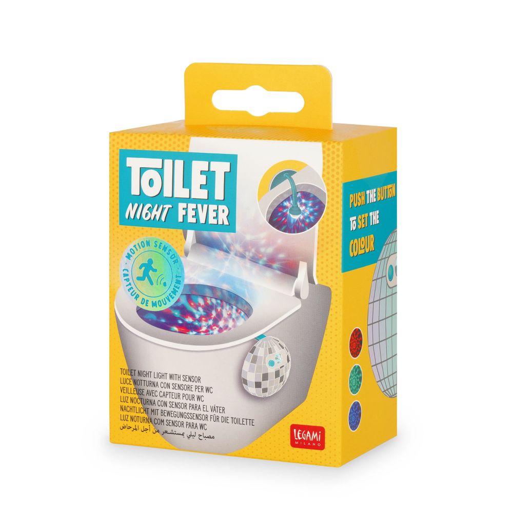 Toilet night fever, bathroom night light with sensor - 2