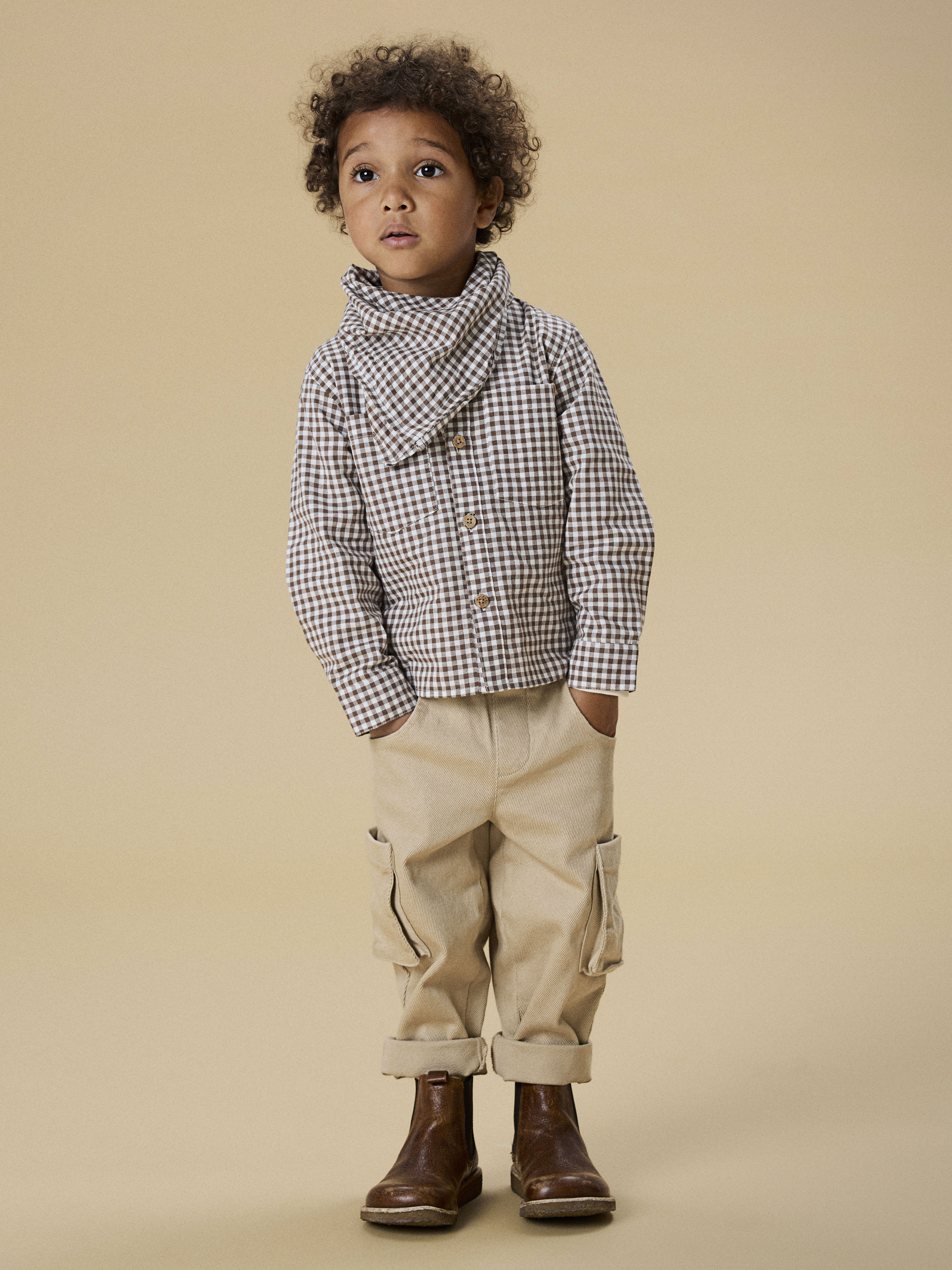  NMMTARU LOOSE TWILL PANT 1177-DJ LIL  irish cream - 4