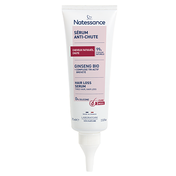 Natessance Hair Loss Serum - Ginseng & Patented Tri-active Complex