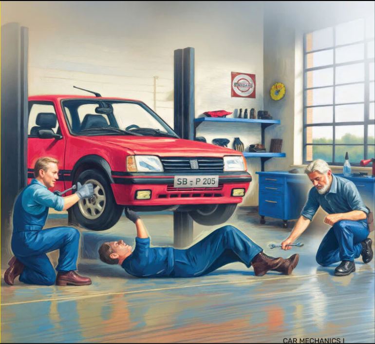 1/24 Car Mechanics I