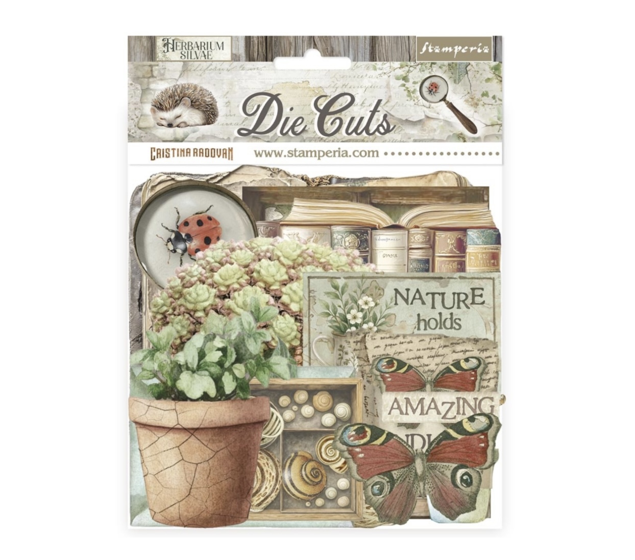 Stamperia Herbarium Silvae Die Cuts 