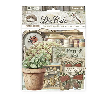 Stamperia Herbarium Silvae Die Cuts 