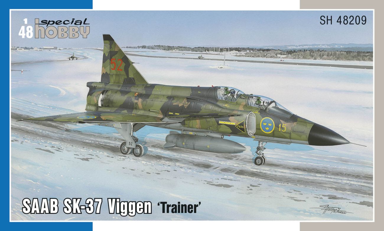 1/48 SK-37 Viggen Trainer