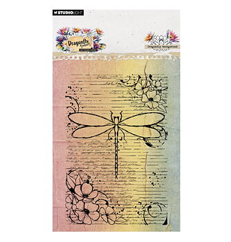 Studio Light Clearstamp "Dragonfly Dreams - Dragonfly Background" 
