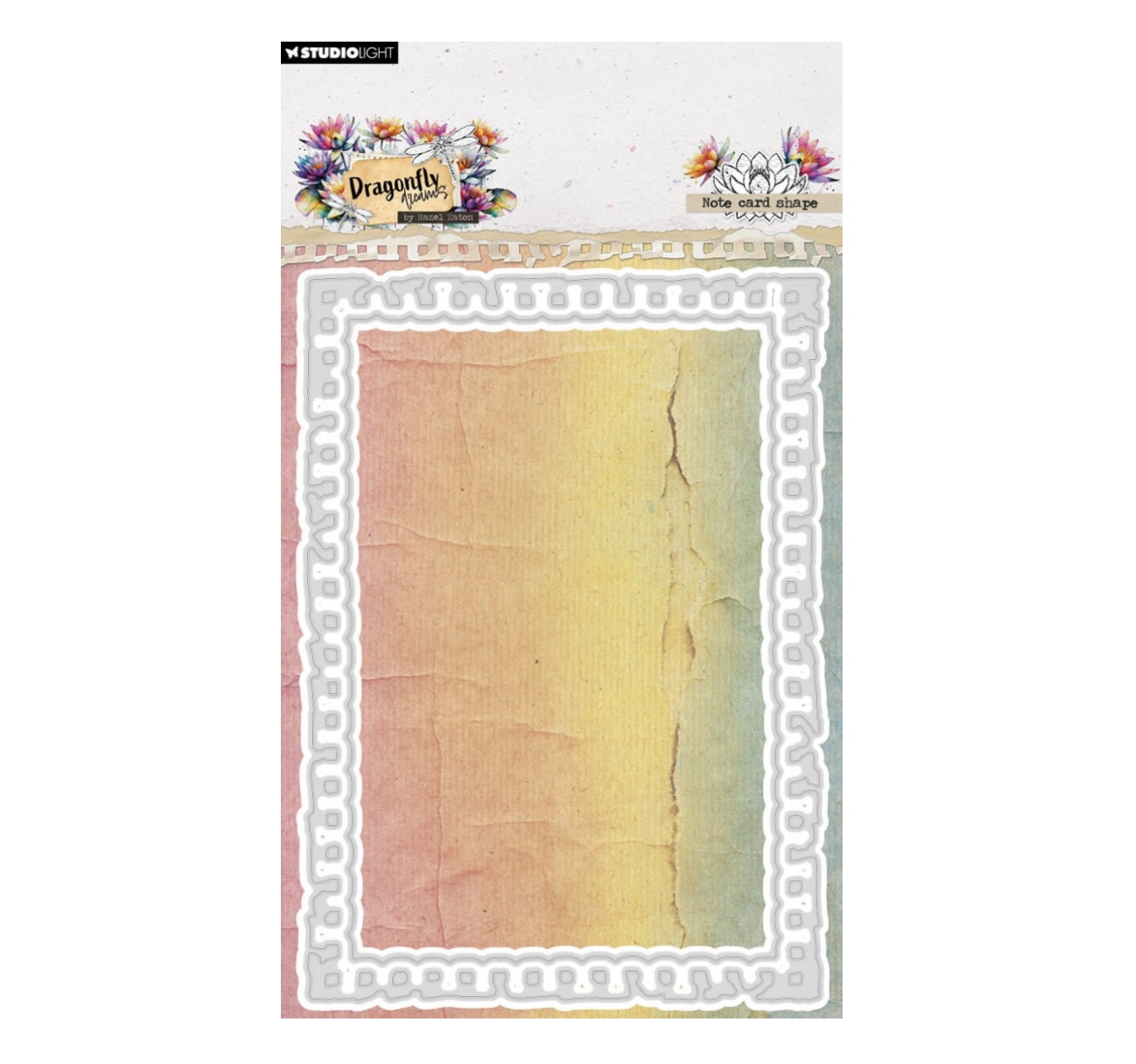 Studio Light Dragonfly Dreams Cutting Dies - Note Card Shape