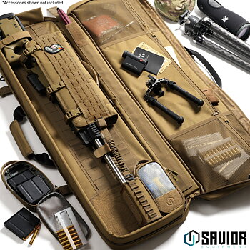 Savior Equipment Specialist LRP 55" Single Rifle Case - FDE 2