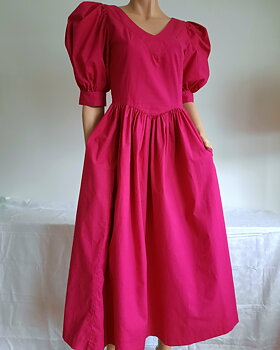 Enfärgad Laura Ashley klänning storlek 40, Vintage