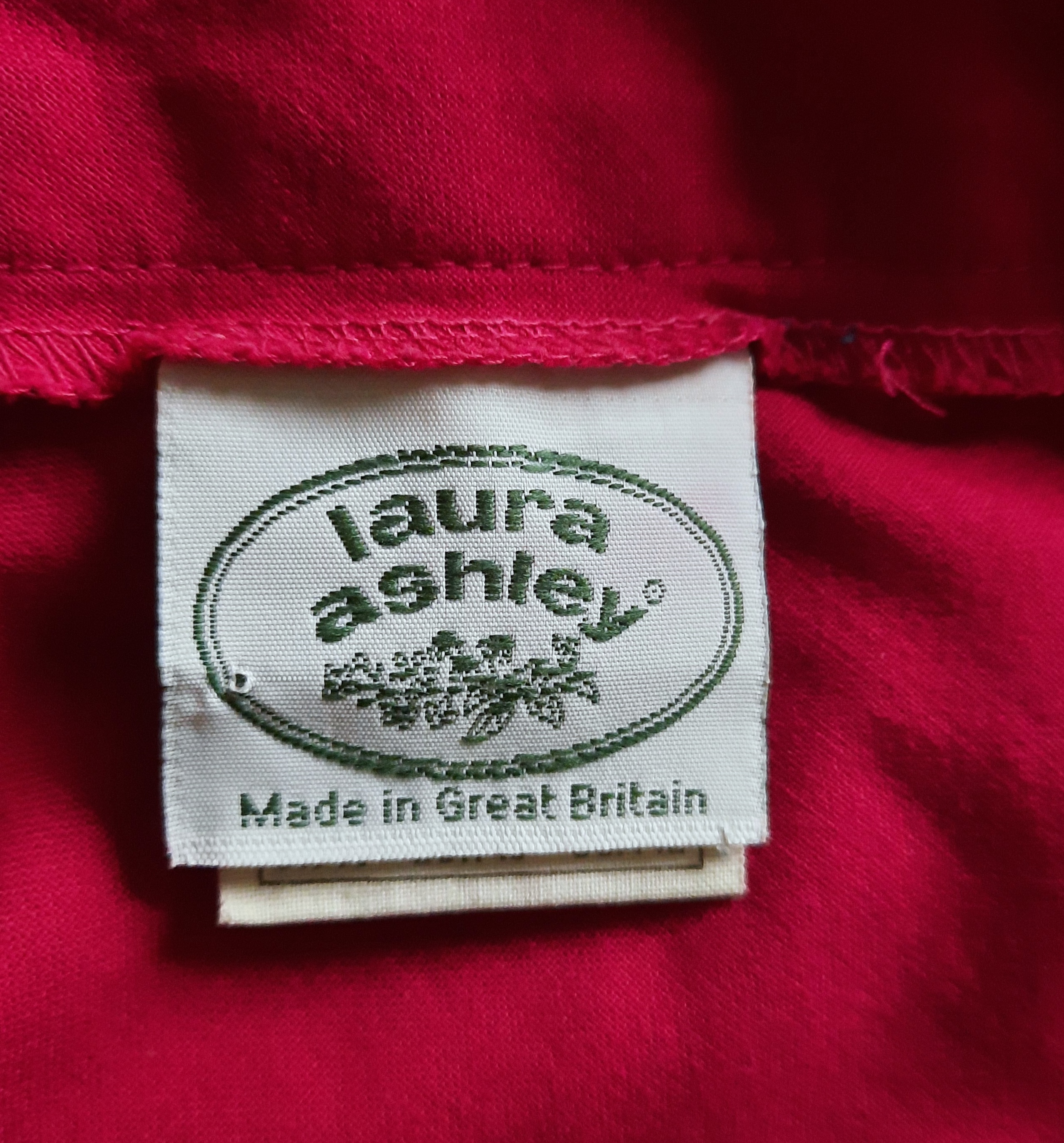 Enfärgad Laura Ashley klänning storlek 40, Vintage - 6