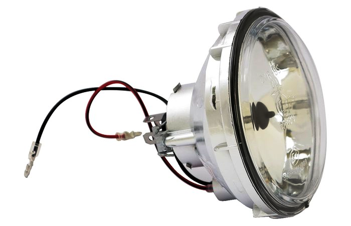 Insats Spotlamp 4 1/2" H4 med parkeringsljus