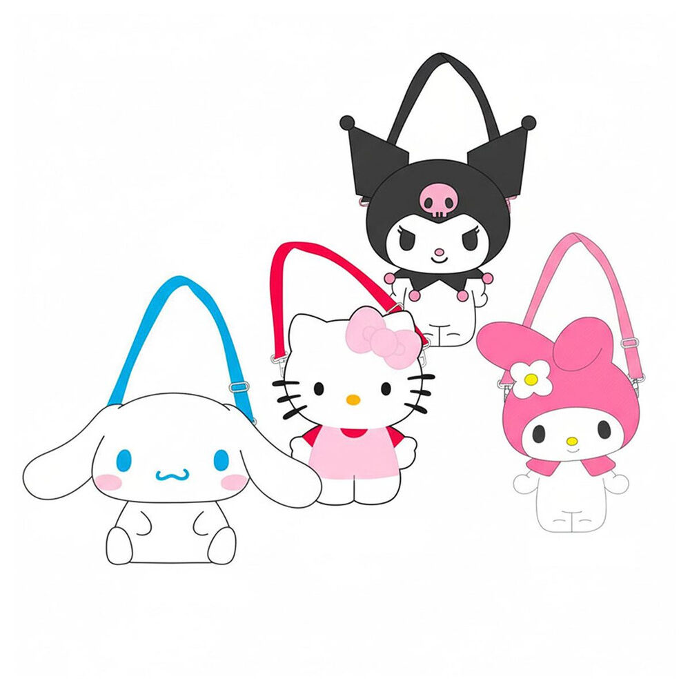 Hello Kitty and Friends Plysch Väska - Hello Kitty 30 cm - 7