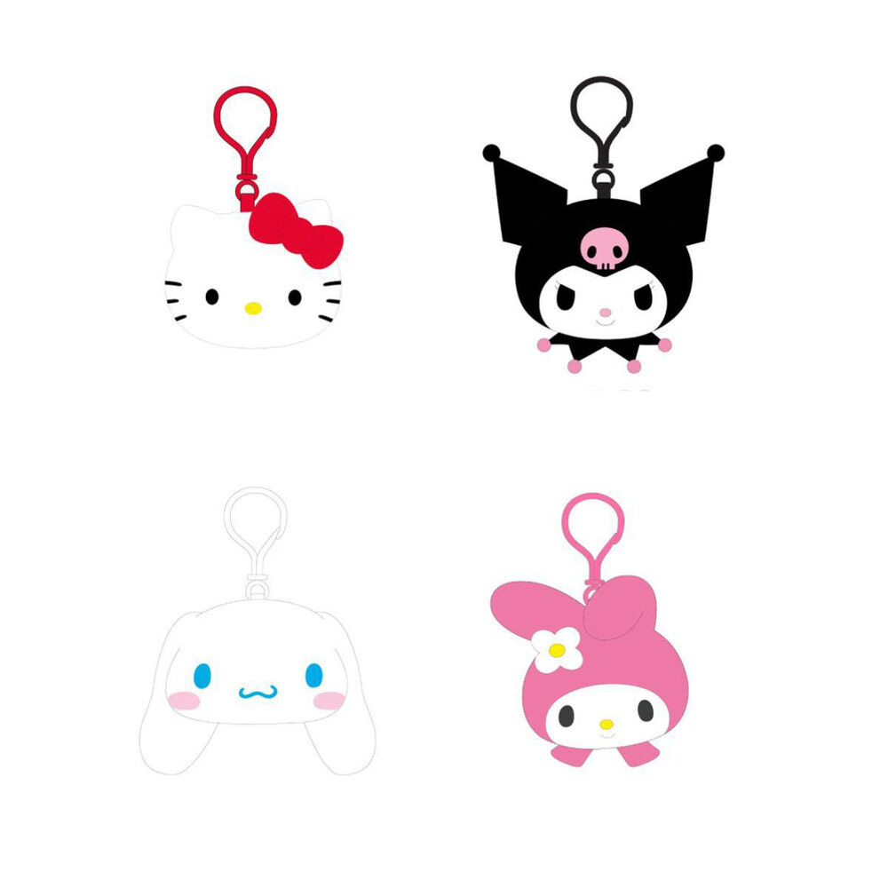 Hello Kitty & Friends Plysch Bag Charm & Nyckelring – Hello Kitty - 10 cm - 3