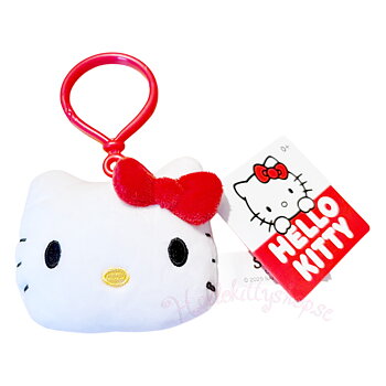 Hello Kitty & Friends Plysch Bag Charm & Nyckelring – Hello Kitty - 10 cm