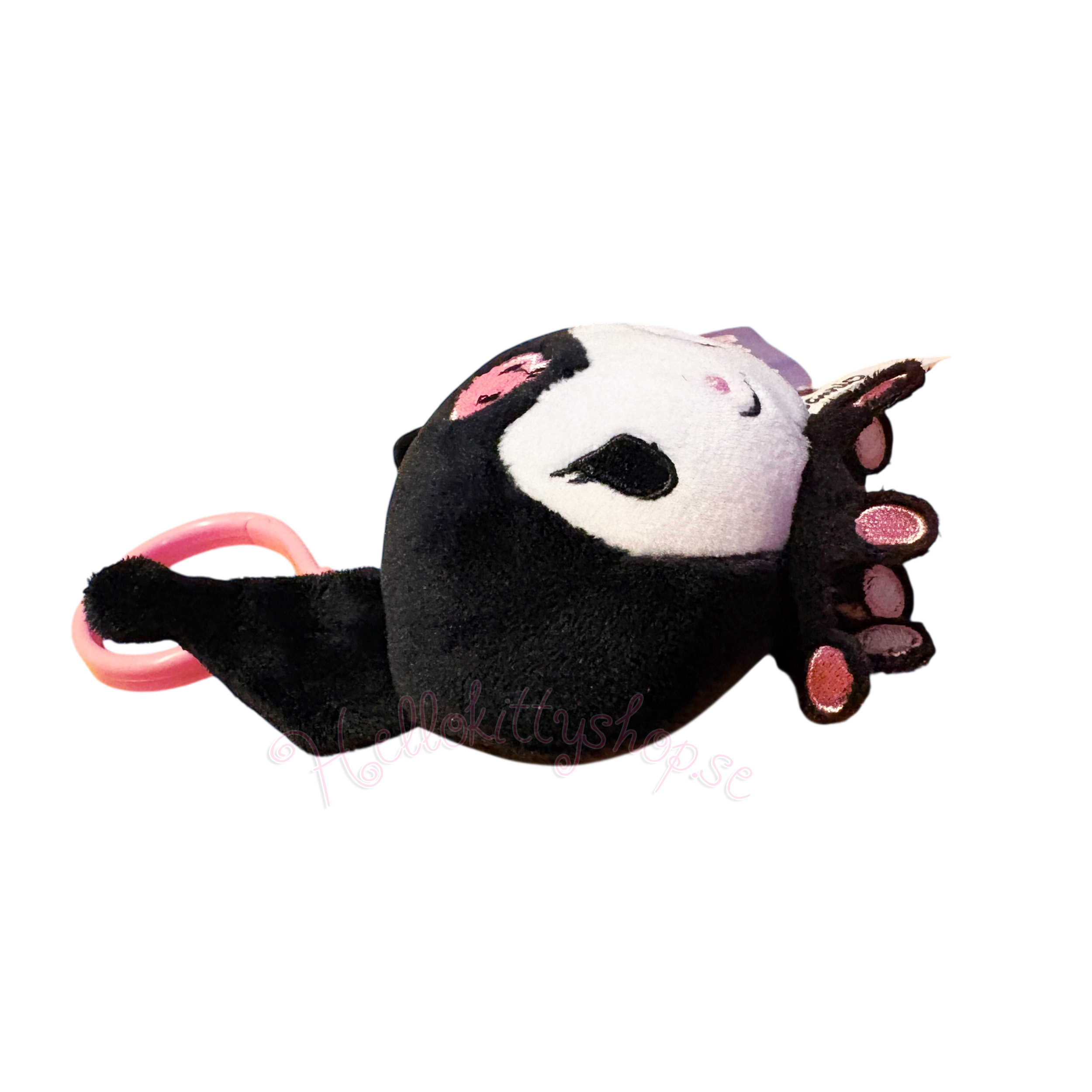 Hello Kitty & Friends Plysch Bag Charm & Nyckelring – Kuromi - 10 cm - 2