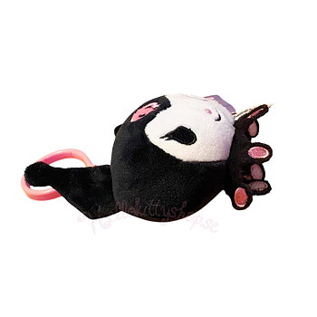 Hello Kitty & Friends Plysch Bag Charm & Nyckelring – Kuromi - 10 cm