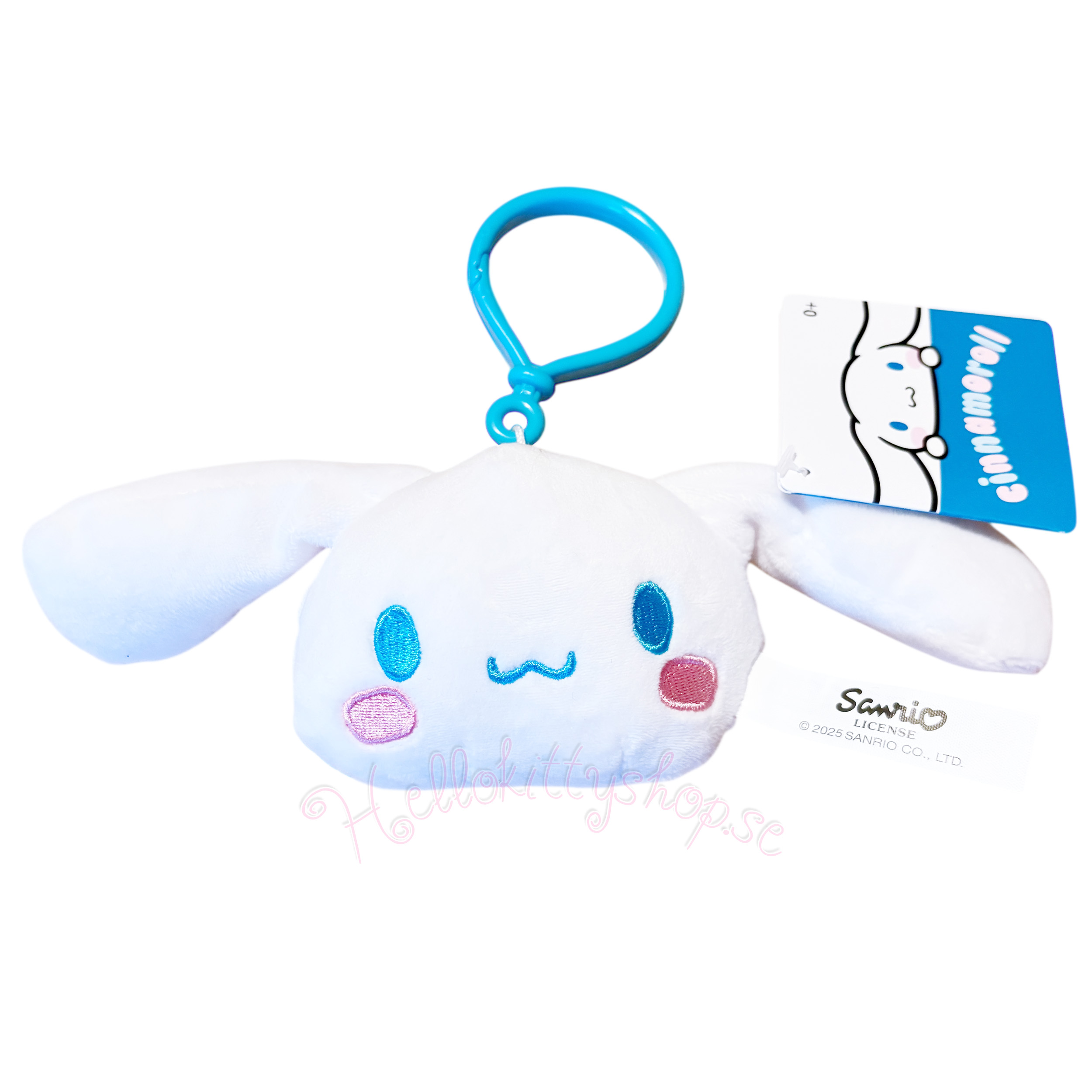 Hello Kitty & Friends Plysch Bag Charm & Nyckelring – Cinnamoroll - 10 cm