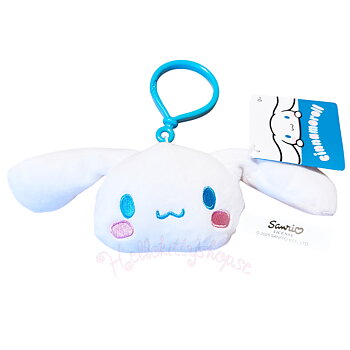 Hello Kitty & Friends Plysch Bag Charm & Nyckelring – Cinnamoroll - 10 cm