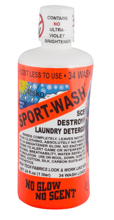 Atsko Sport-Wash  1L – tvättmedel utan rester för sport & funktionsplagg