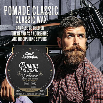 HAIRGUM FOR MEN Classic Hair, Beard & Moustache Wax 80g