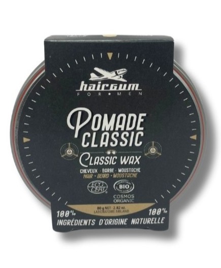 HAIRGUM FOR MEN Classic Hair, Beard & Moustache Wax 80g
