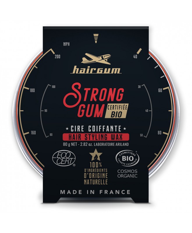HAIRGUM FOR MEN Strong Hair Styling Wax 80g