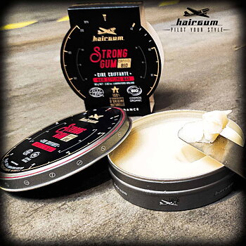 HAIRGUM FOR MEN Strong Hair Styling Wax 80g