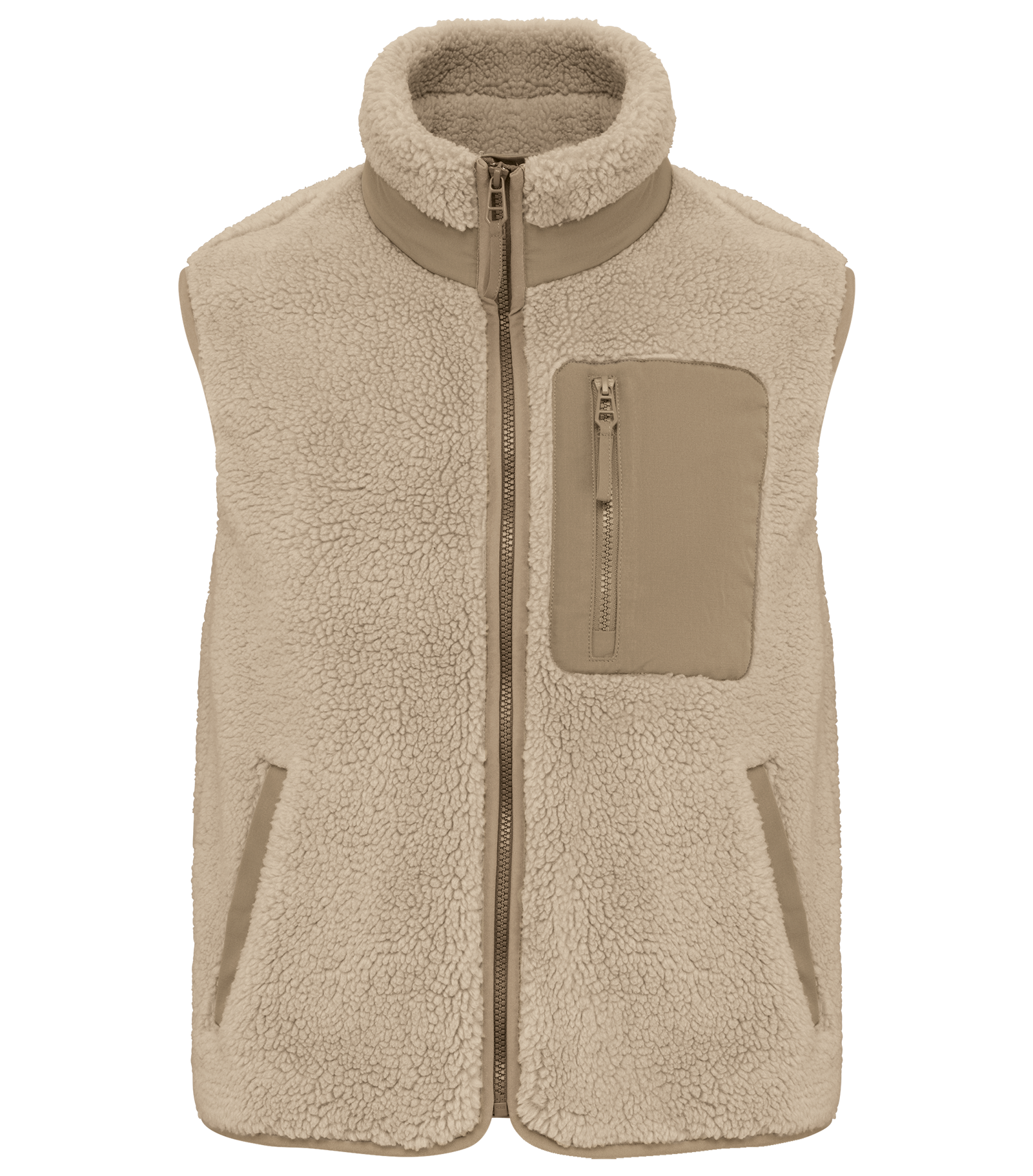 Native Spirit Sherpa Bodywarmer – hållbar & rebrandable unisexväst - 5