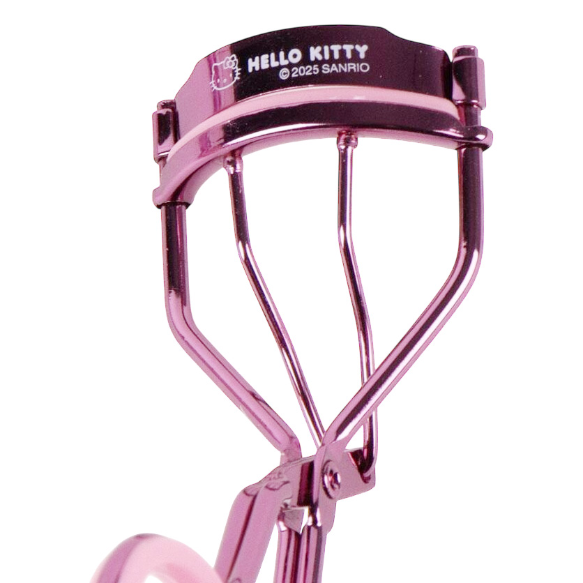 Hello Kitty Rosa Beauty Set i 3 delar - Sminkborstar & Eyelash Curler&nbsp; - 7