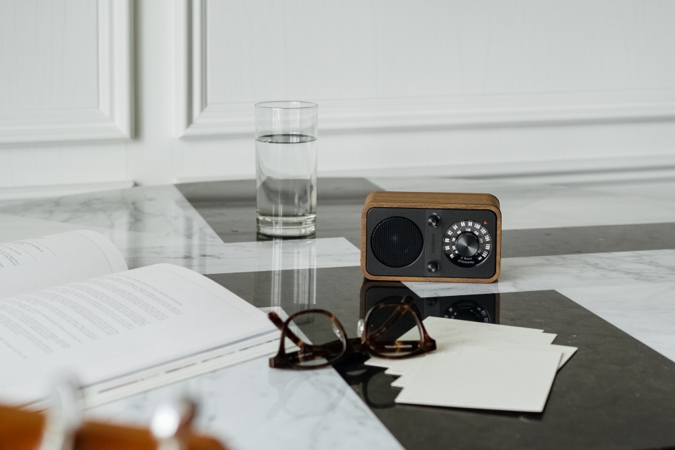 Sangean WR9 mörktträ Bluetooth - 6