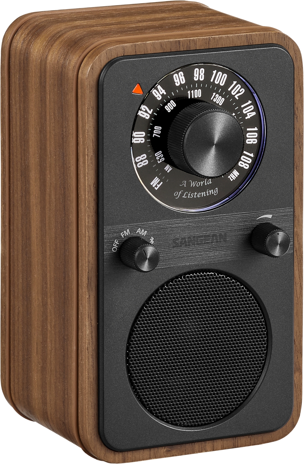 Sangean WR9 mörktträ Bluetooth