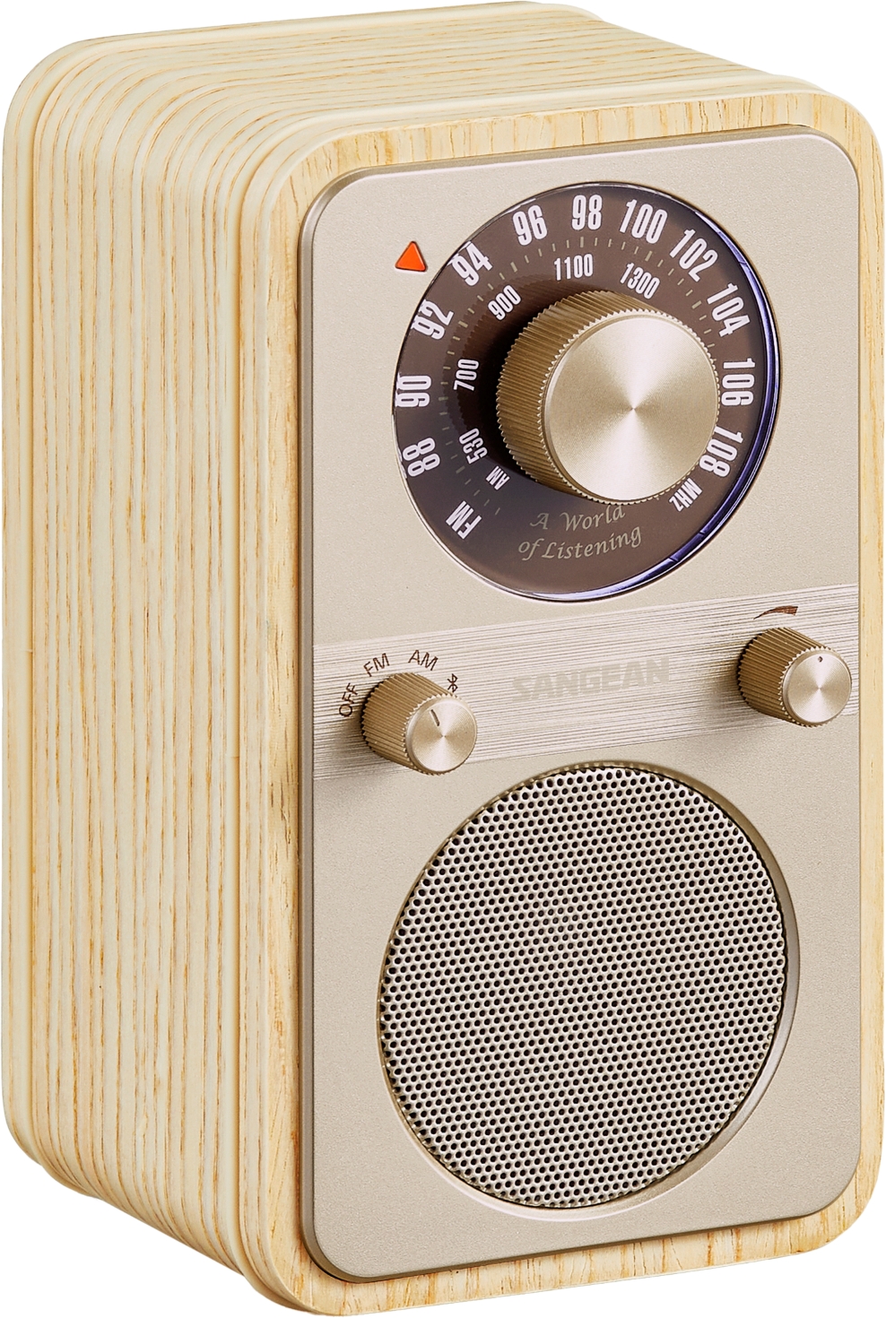 Sangean WR9 Vit ek Bluetooth