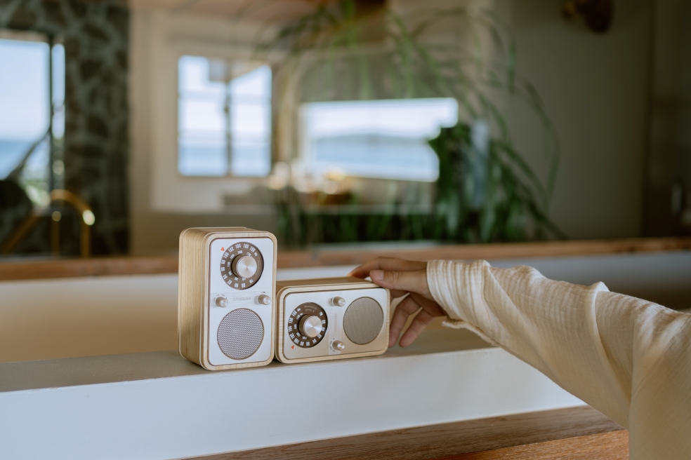 Sangean WR9 Vit ek Bluetooth - 6