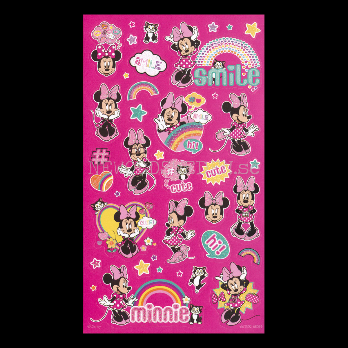 Stickers MINNIE Disney Glitter - ST88 - 2
