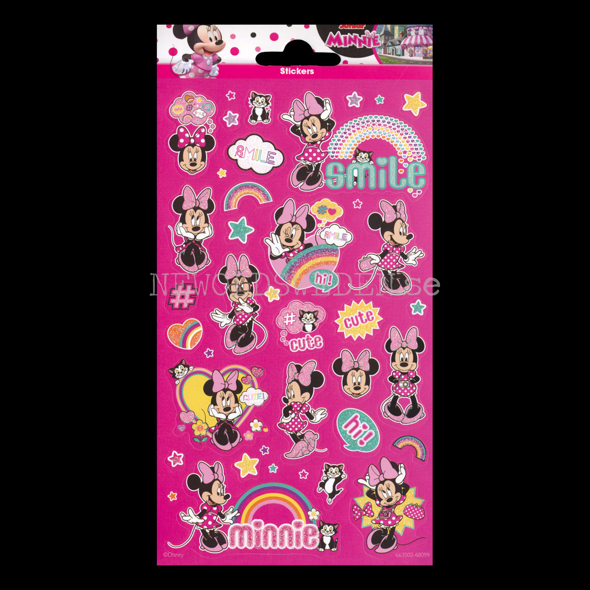 Stickers MINNIE Disney Glitter - ST88