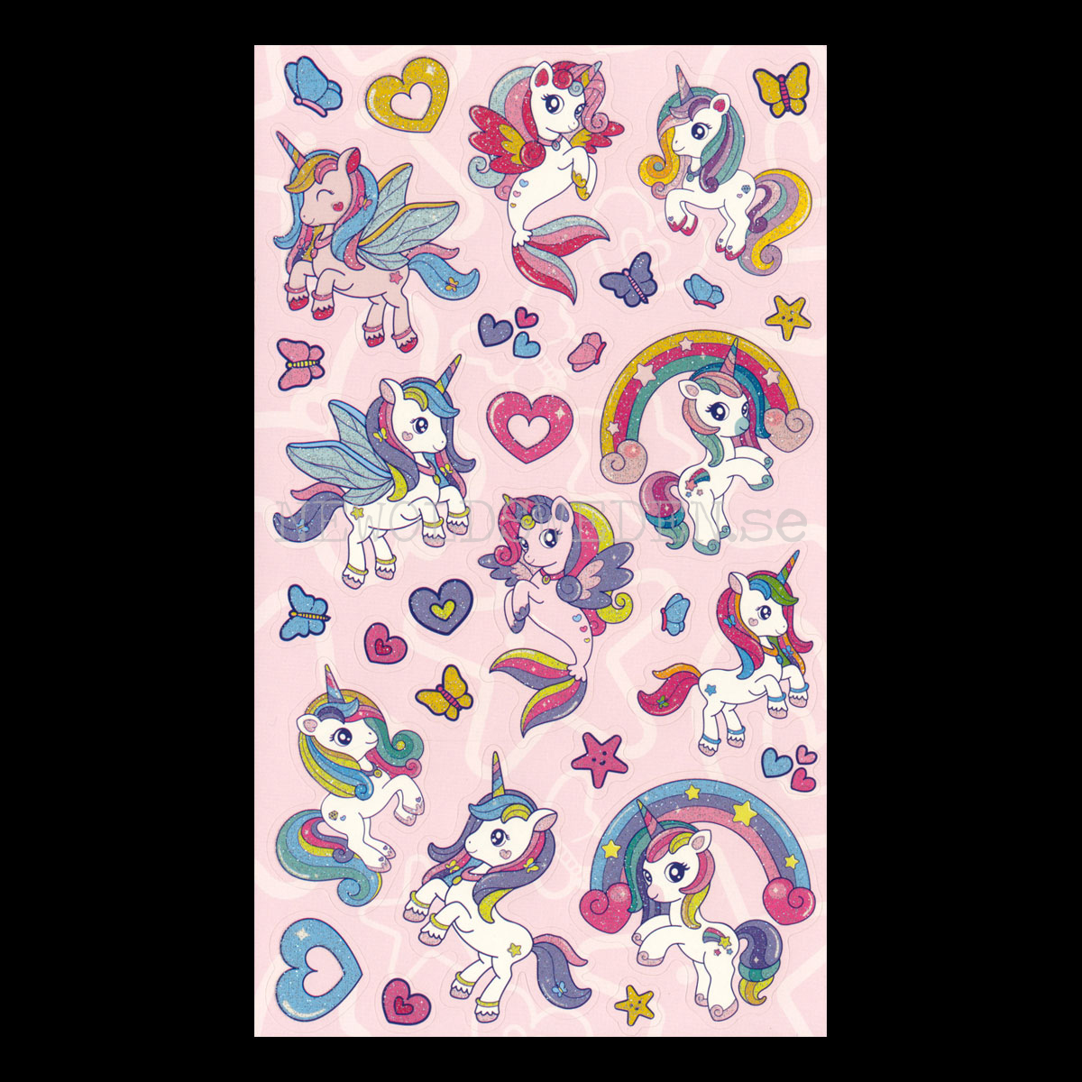 Stickers UNICORNS Glitter - ST88 - 2