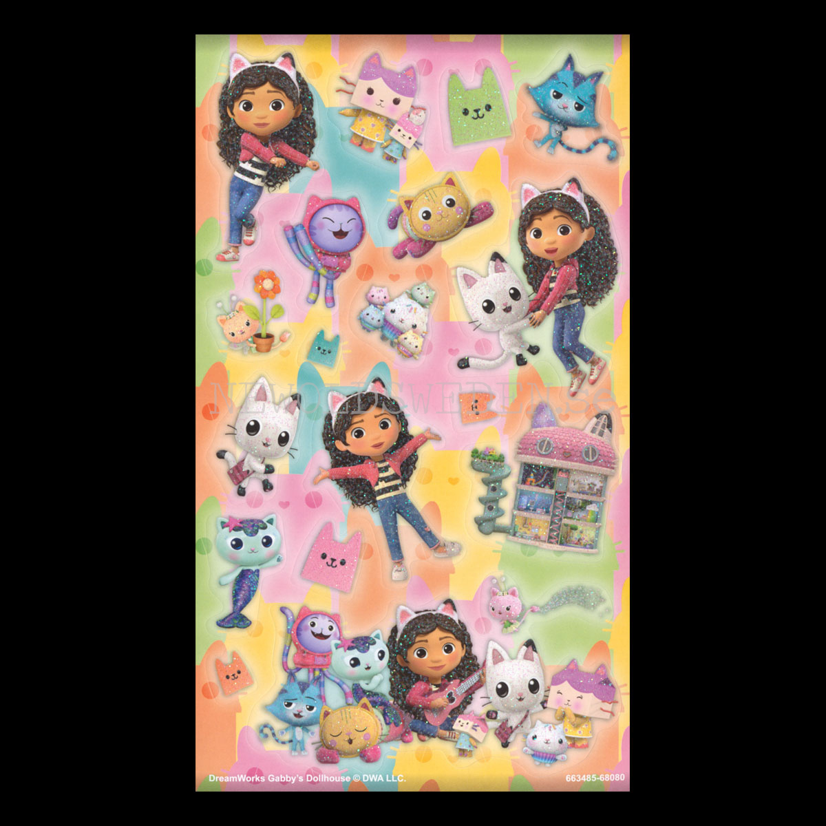 Stickers GABBYS DOLLHOUSE Glitter - ST88 - 2