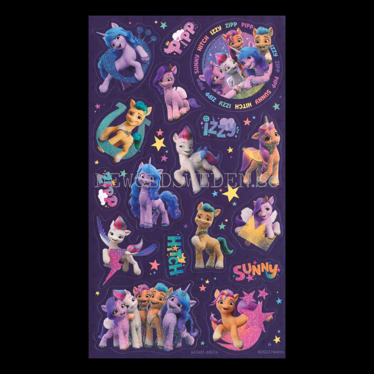 Stickers MY LITTLE PONY Glitter - ST88 - 2