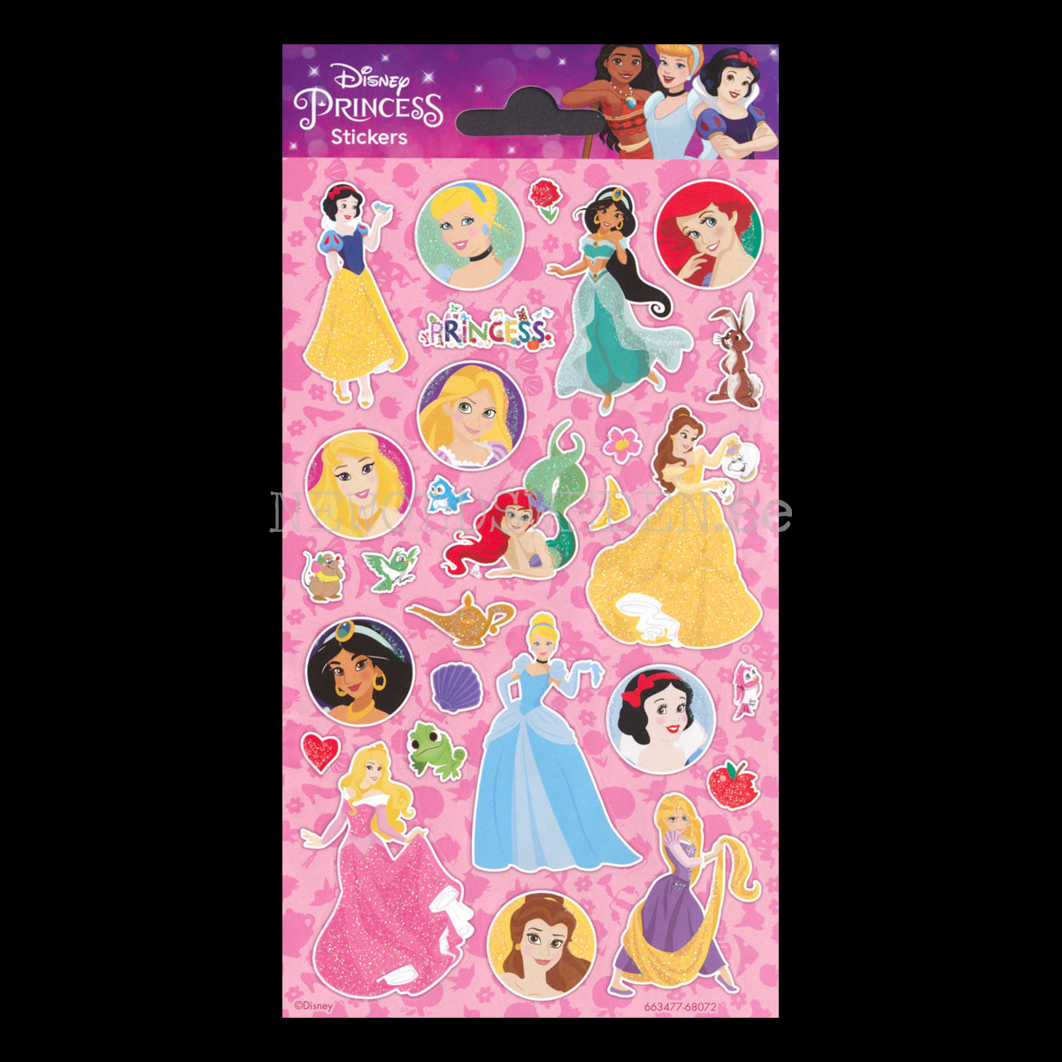Stickers PRINCESS Disney Glitter - ST88