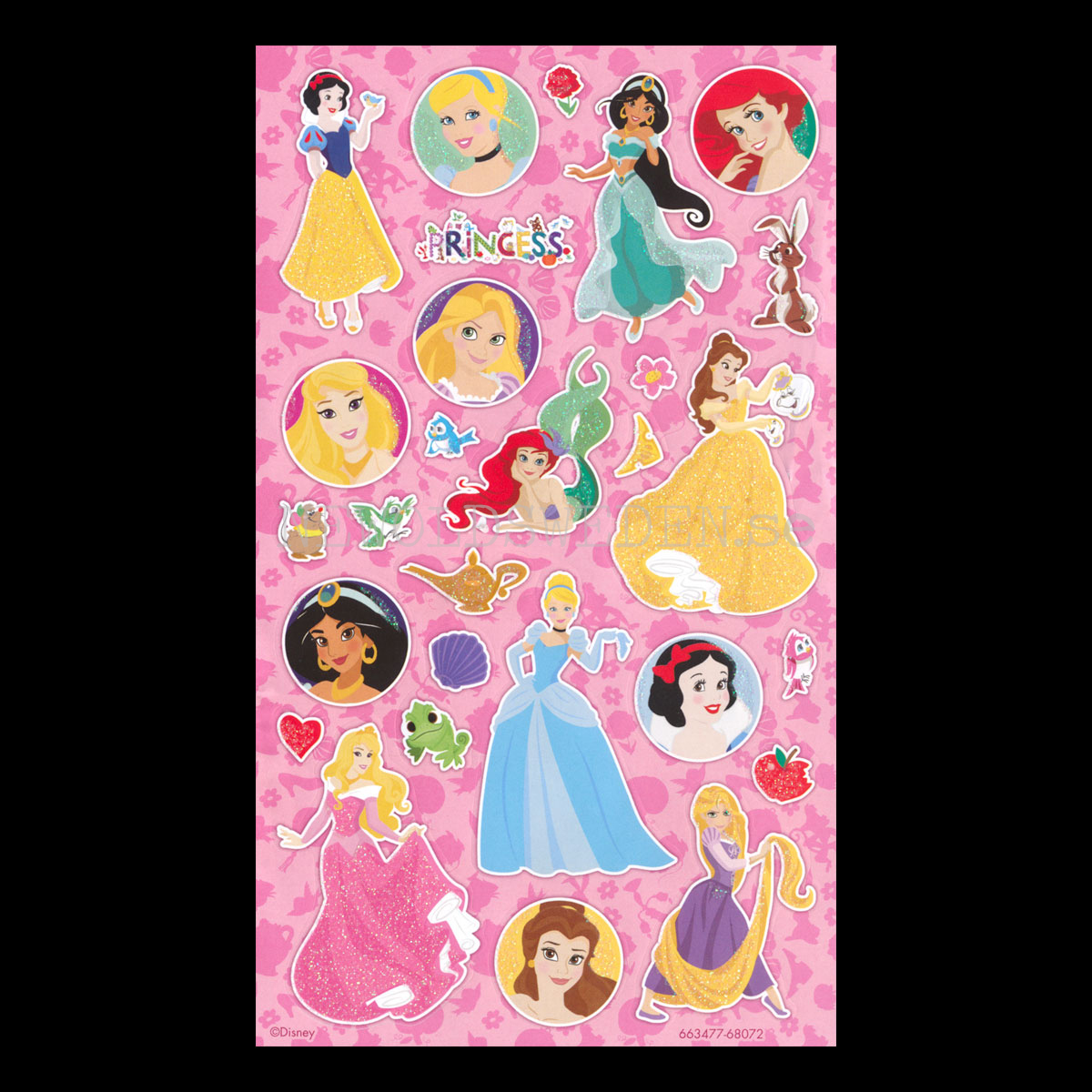Stickers PRINCESS Disney Glitter - ST88 - 2