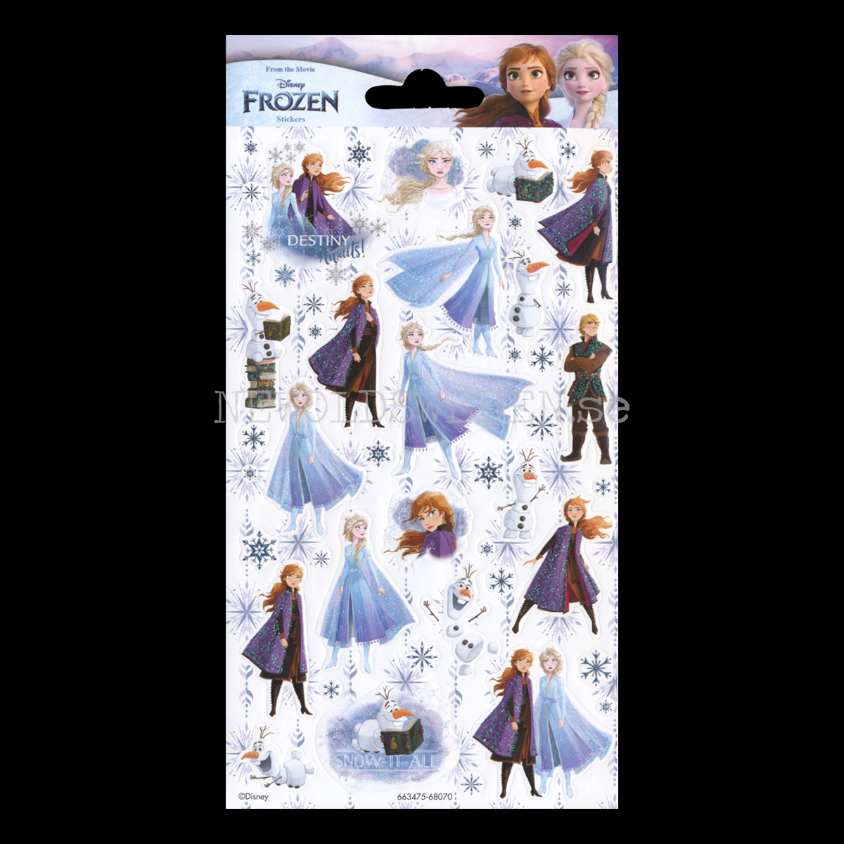 Stickers FROZEN II Disney Glitter - ST88