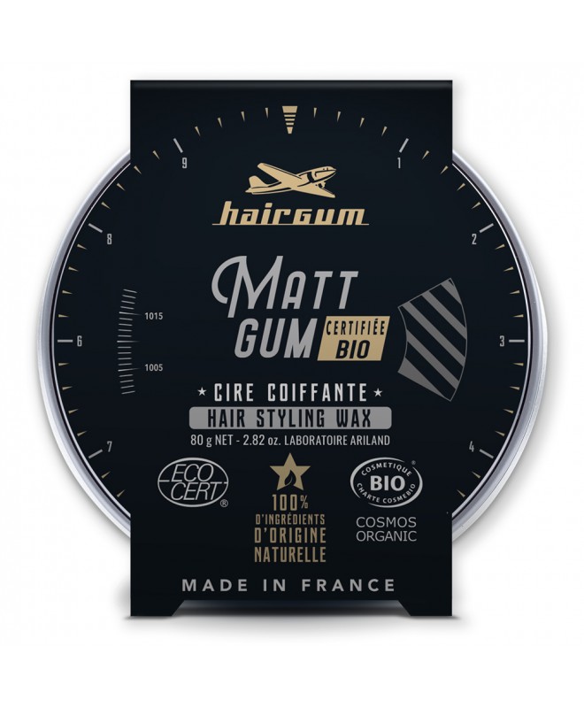 HAIRGUM FOR MEN Matt Hair Styling Wax 80g