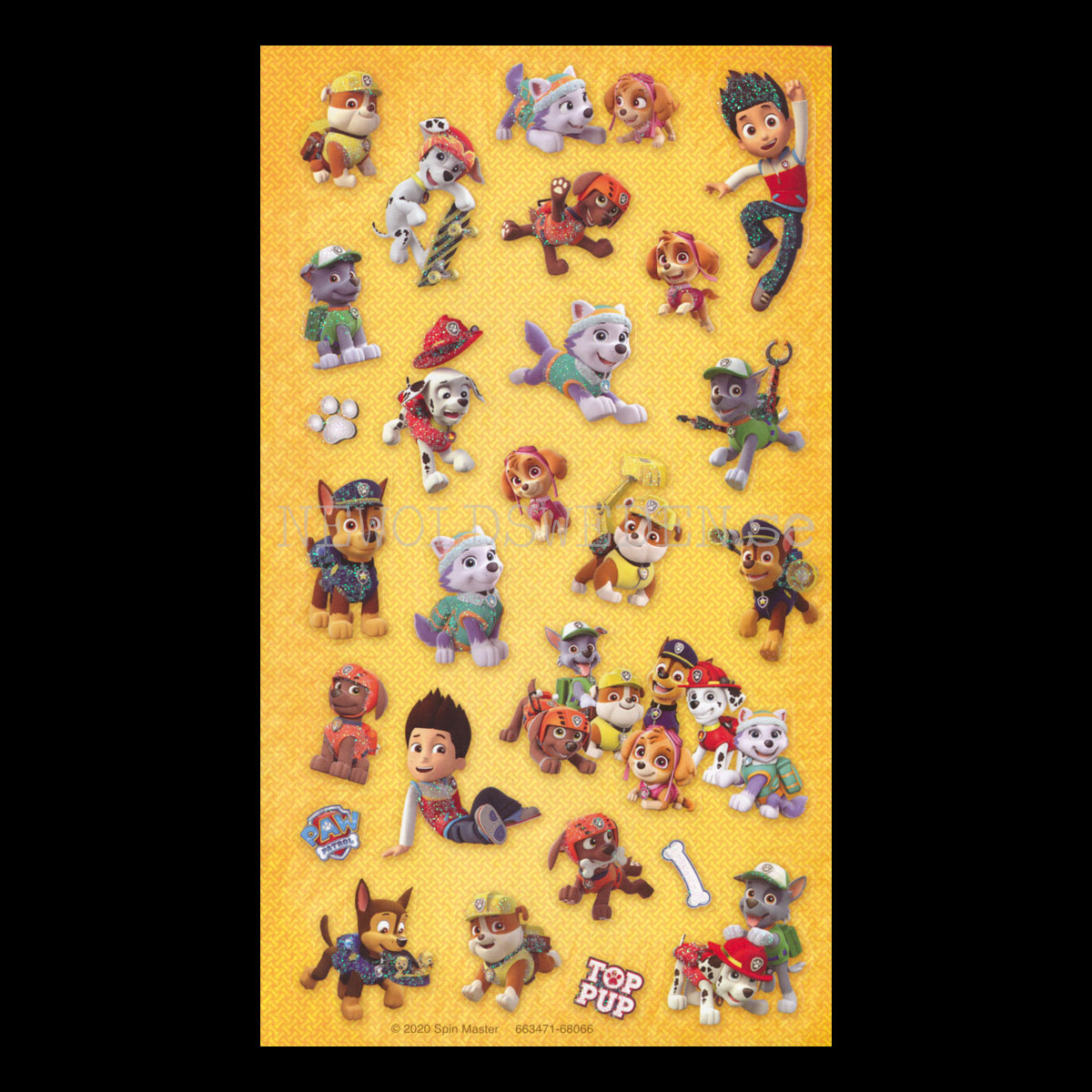 Stickers PAW PATROL Glitter - ST88 - 2