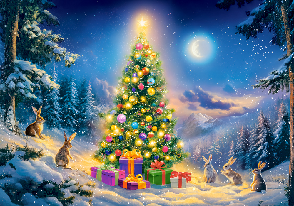 Christmas Eve, 500-bitarspussel (B-54244)