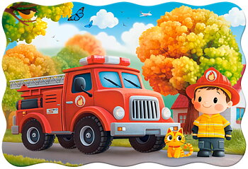 Little Fireman, 20-bitarspussel Maxi (C-02467)