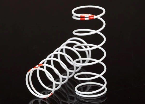 Traxxas Stötdämparfjäder Vit (GTR Long) (0.623 orange) (2)