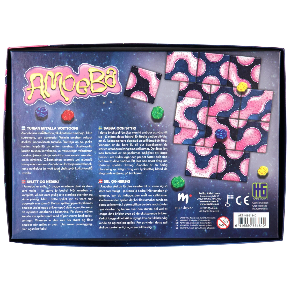 Brickspelet Amoeba - 5