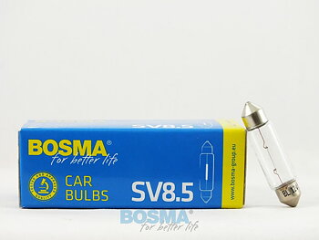 Coil lamp Bosma SV8,5 12V 5W 44mm