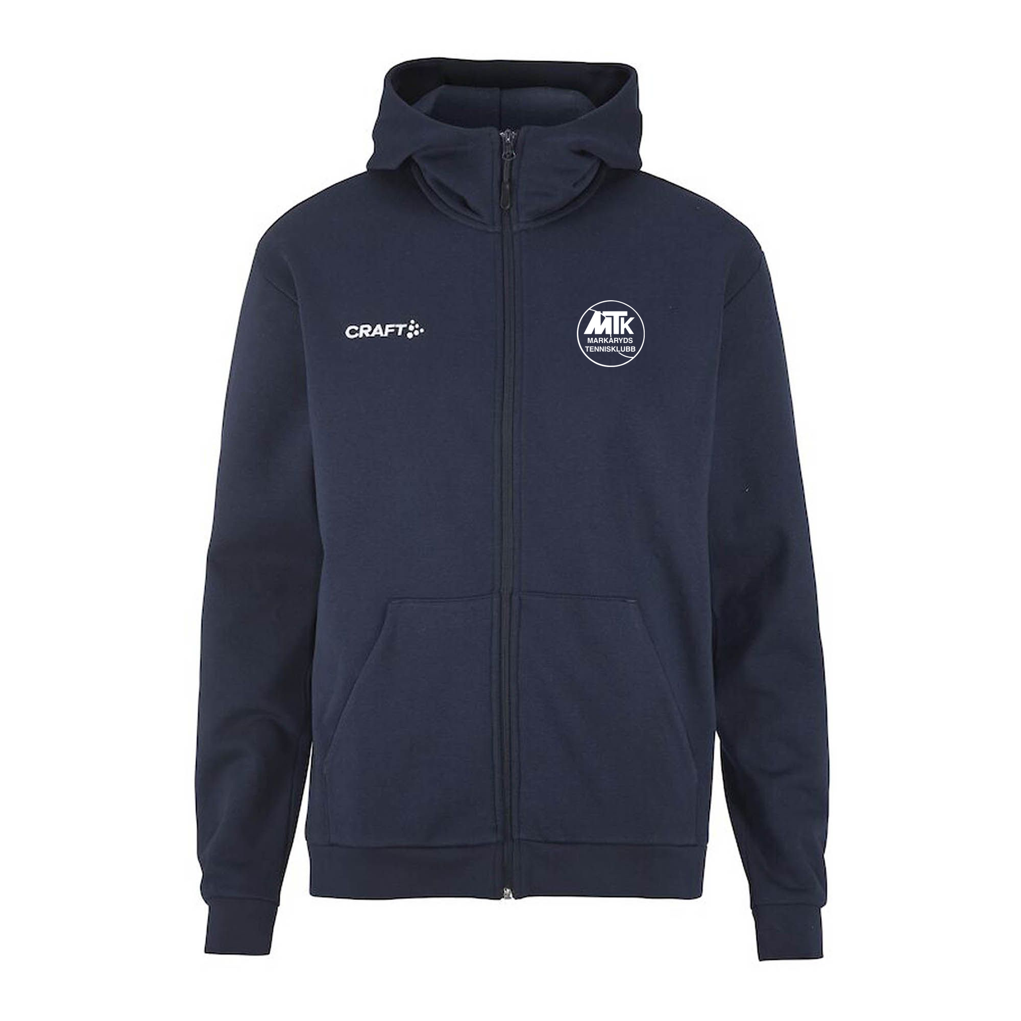 Craft Community 2.0 Logo Fz Hoodie Jr (Markaryds Tennisklubb)