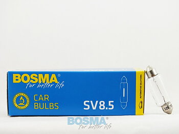 Coil lamp Bosma SV8,5 12V 21W C21W 44mm