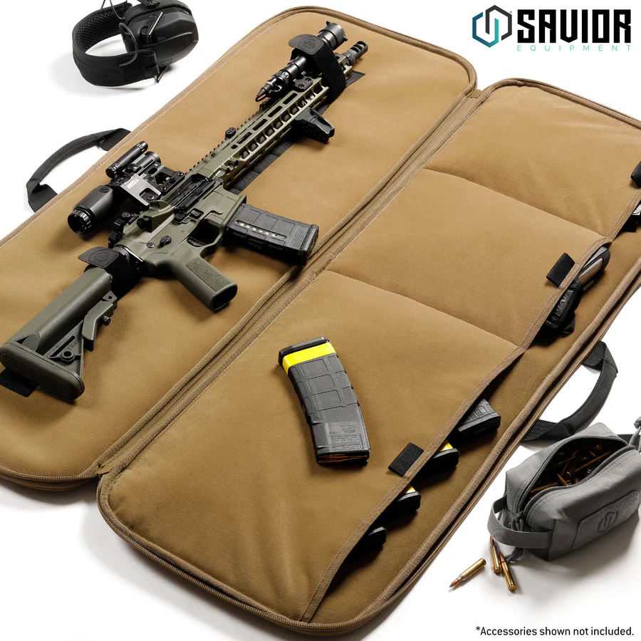 Savior Equipment Specialist 55" Single Rifle Case - FDE 3